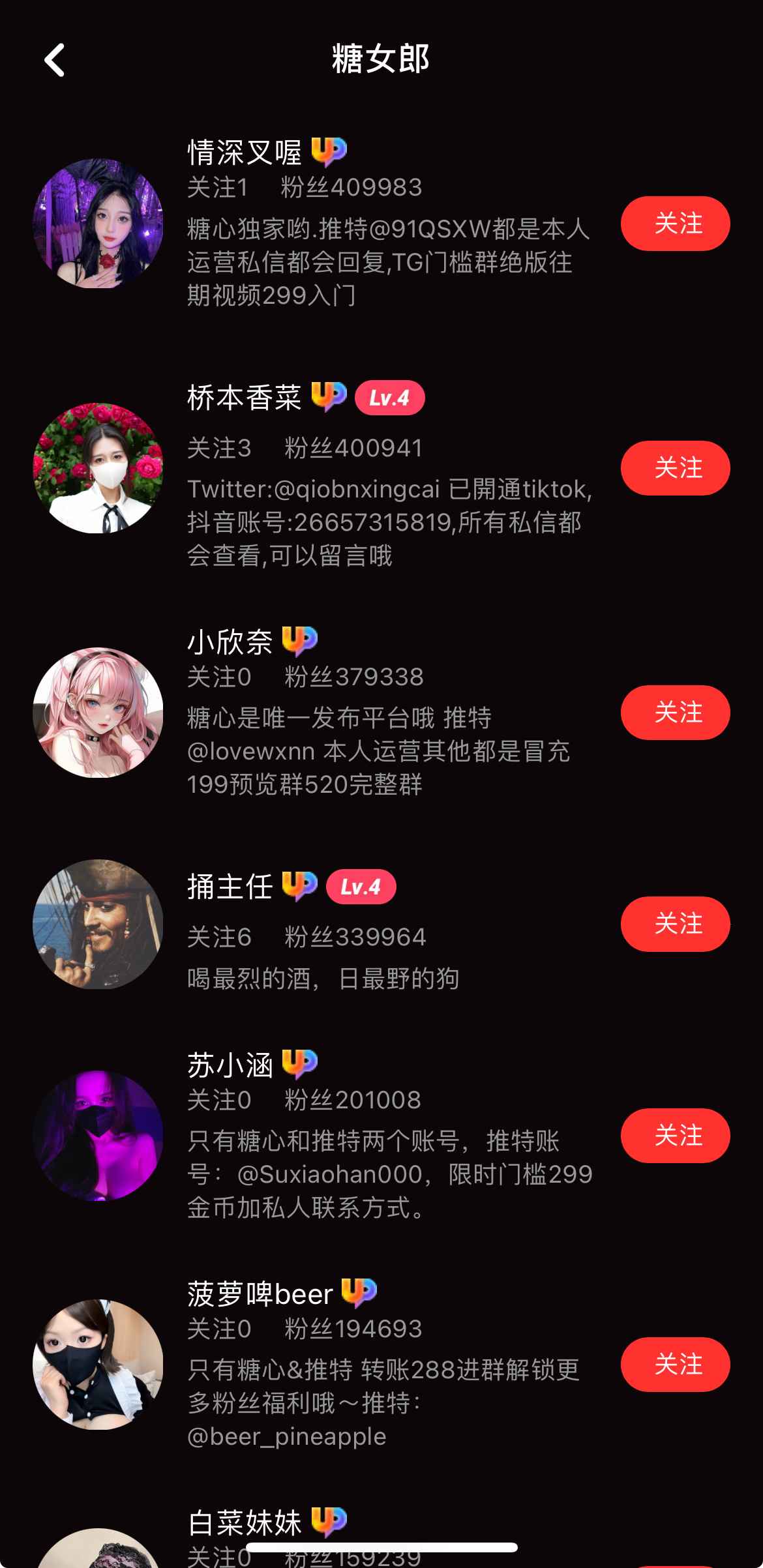 糖女郎主题合集
